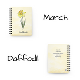 Birth Month Spiral Journal