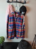 Adult Size Large Blue Flannel -  Grow in Grace