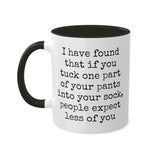 Tuck your Pants into your Sock Mug