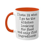 Ingredients Mug