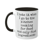 Ingredients Mug