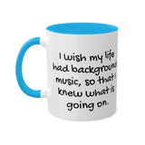 Background Music Mug