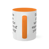 Coffee and unrealistic expectations of productivity mug