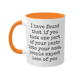 Tuck your Pants into your Sock Mug