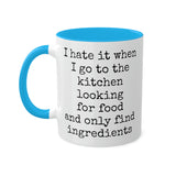 Ingredients Mug
