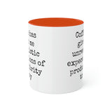 Coffee and unrealistic expectations of productivity mug