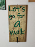Let's Go for a Walk Leash Holder