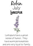 Birth Flower Print
