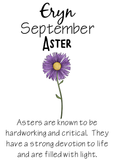 Birth Flower Print