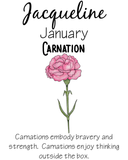 Birth Flower Print