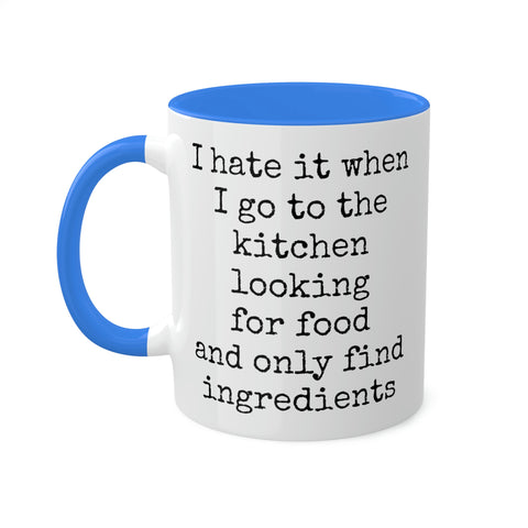 Ingredients Mug