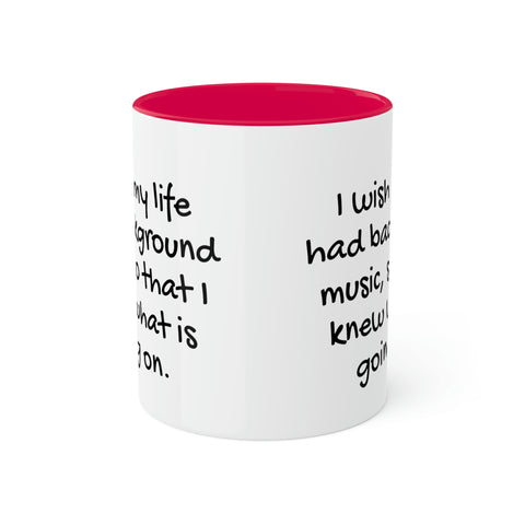 Background Music Mug
