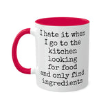 Ingredients Mug
