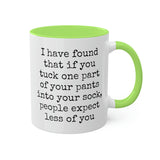 Tuck your Pants into your Sock Mug