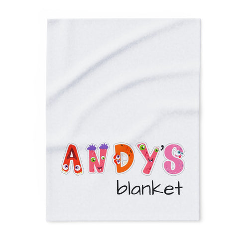 Personalized Monster Name Throw
