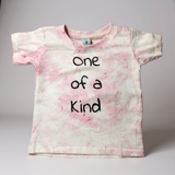 One of a Kind Tee.  Pink Tie Dye. Size 2T