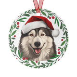 Alaskan Malamute Metal Ornament - 2 sided