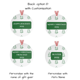 Australian Shepherd Metal Ornament - 2 sided