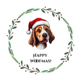 Beagle Ceramic Holiday Ornament
