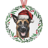Belgian Malinois Metal Ornament - 2 sided