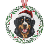 Bernese Mountain Dog Metal Ornament - 2 sided