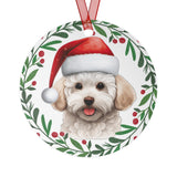 Bichons Frise Dog Metal Ornament - 2 sided
