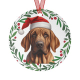 Bloodhound Metal Ornament - 2 sided