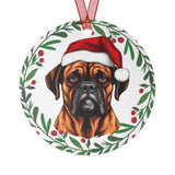 Boxer Metal Ornament - 2 sided