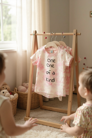 One of a Kind Tee.  Pink Tie Dye. Size 2T