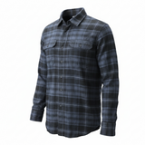 Black Bleached Flannel with Cute Pig. Size Small