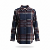 Girls Size 7 Blue & Purple Bleached Flannel Size 7 - The Red Robin Studio
