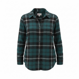 Girls Size 7 Green Bleached Flannel Size 7 - The Red Robin Studio