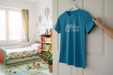 I am a wildflower.  Teal Youth Tee.
