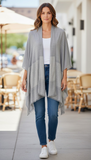 Kimono with Sequined Detail