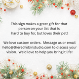 All Guests Must Be Approved By The Dog Handmade Wood Carved Sign