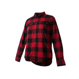 Bleached Upcycled Flannel.  Size XS.  Lets go camping