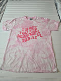 Pink Tie Dye Tee.  Size Medium.  I hope you feel beautiful today.