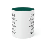 Unattended Children Mug