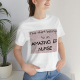 Amazing Emergency Room Nurse Tee