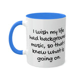Background Music Mug