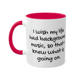 Background Music Mug