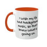 Background Music Mug