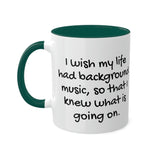 Background Music Mug