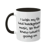 Background Music Mug