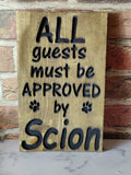 Personalized All Guests Sign