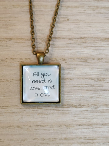 All You Need is Love and a Cat Necklace