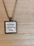 Don't Look Back Necklace
