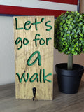 Let's Go for a Walk Leash Holder