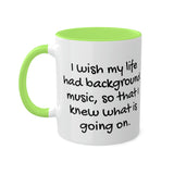 Background Music Mug