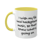 Background Music Mug